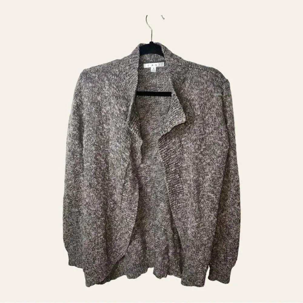 0119W. CABI OPEN FRONT LONG SLEEVE CARDIGAN‎ SIZE SMALL